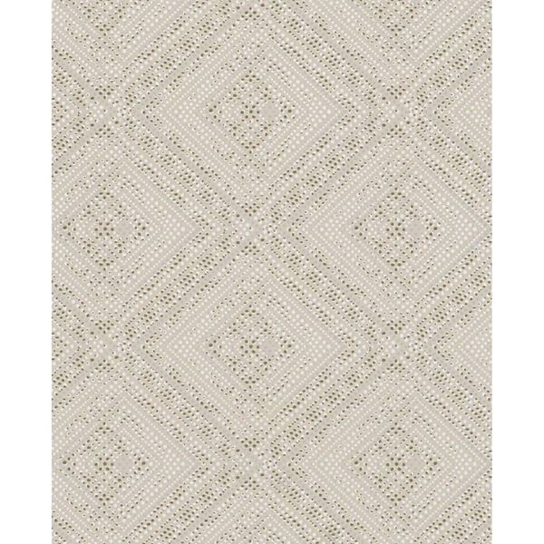 Noordwand Papier peint Topchic Tone On Tone Diamonds Beige m&eacute;tallis&eacute;