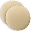 vidaXL Housse de coussin 2 pcs HEERLEN Beige &Oslash; 30 cm Polyester