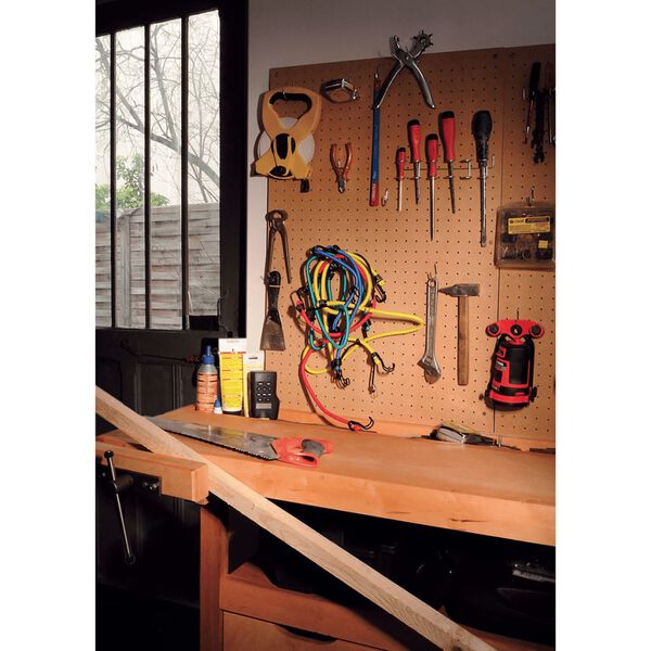 Master Lock Ensemble de 10 cordes &eacute;lastiques Twin Wire 3043EURDAT