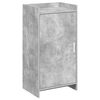 vidaXL Cabinet &agrave; chaussures avec stockage Gris b&eacute;ton 48 x 36 x 92 cm