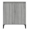 vidaXL Buffet Sonoma gris 60x35x70 cm Bois d'ing&eacute;nierie