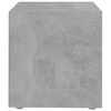 vidaXL Meubles TV 2 pcs gris béton 37x35x37 cm bois d’ingénierie