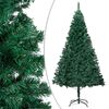 vidaXL Arbre de No&euml;l artificiel pr&eacute;-&eacute;clair&eacute; et boules vert 240 cm