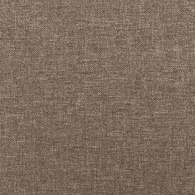 vidaXL Cadre de lit Taupe 80x200 cm Tissu