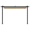 vidaXL Pavillon Taupe 300 x 300 x 200 cm Polyester