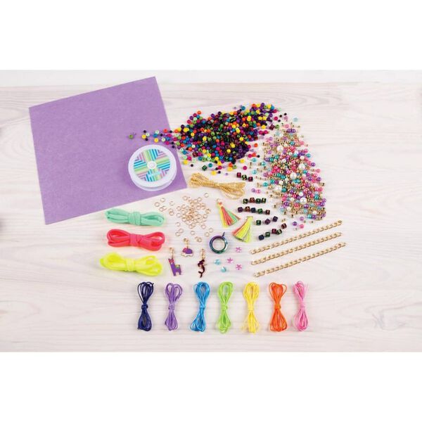 make it real Ensemble d'atelier de bracelets Mega 872 pcs