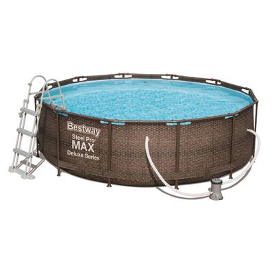 Bestway Jeu de piscine Steel Pro MAX Deluxe Series 366x100 cm 56709