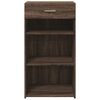 vidaXL Buffet ch&ecirc;ne marron 50x42,5x93 cm bois d'ing&eacute;nierie
