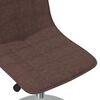 vidaXL Tabouret de bar Marron Tissu