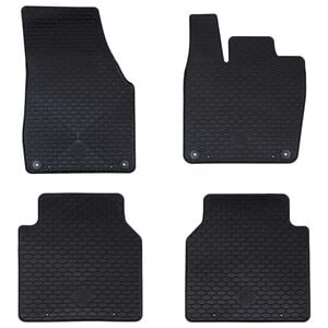 vidaXL Tapis de voiture 4 pc Convient pour VW ID.7 2023- Caoutchouc