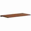 vidaXL Appui de fen&ecirc;tre Bois Brun 100 x 45 x 4,5 cm PVC