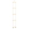 vidaXL &Eacute;chelle de corde pour enfants Bois massif et PE 30x168 cm
