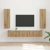 vidaXL Ensemble meuble TV 3 pcs Ch&ecirc;ne artisanal Bois d'ing&eacute;nierie