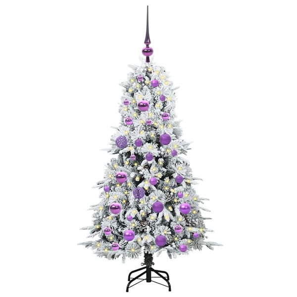 vidaXL Sapin de Noël Artificiel à Branches Articulées Vert 120 cm