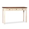 vidaXL Table console Bois de manguier Sesham massif 120x30x76 cm