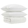 vidaXL Ensemble de couette 90 % en duvet d&rsquo;oie FULDA 3 pc 140 x 220 cm