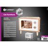 FLAMINGO Meuble pour chat Fino TV 50x29x41 cm Marron