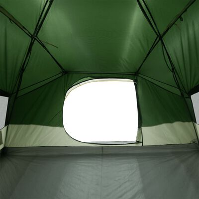 vidaXL Tente de camping à dôme 4 personnes vert imperméable