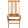 vidaXL Salon de jardin 7 pcs Bois de teck massif