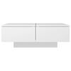 vidaXL Table basse Blanc 90x60x31 cm Aggloméré