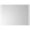 vidaXL Miroir de salle de bain &agrave; LED 70x50 cm