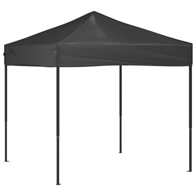 vidaXL Tente de réception pliable Anthracite 2x2 m