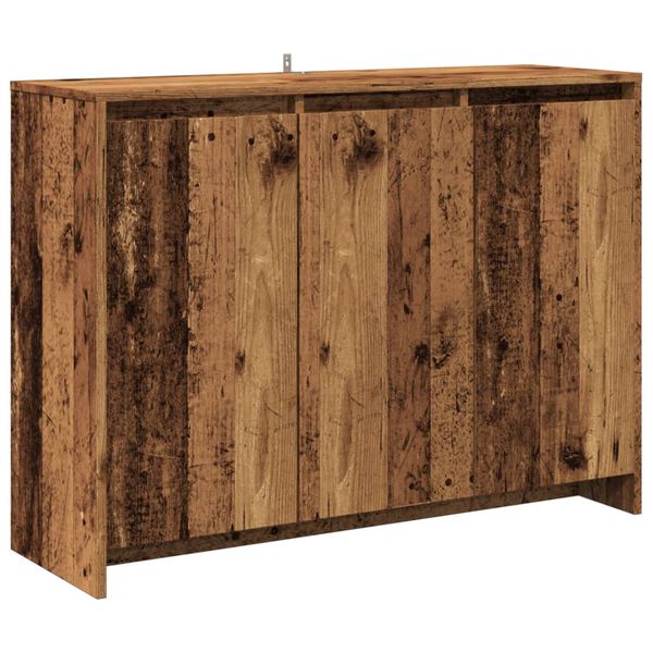 vidaXL Buffet vieux bois 102x33x75 cm bois d'ing&eacute;nierie