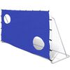vidaXL But de Football avec Cibles 240x92x150 cm acier haute qualit&eacute;