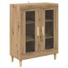 vidaXL Buffet Ch&ecirc;ne artisanal 69,5 x 34 x 90 cm Bois d'ing&eacute;nierie