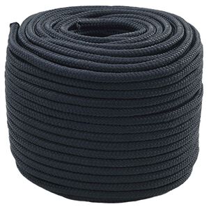 vidaXL Corde de bateau 1.2 mm 250 m Bleu royal Polyester