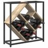 vidaXL Étagère à vin Chêne Sonoma 51 x 18 x 52,5 cm Bois d'ingénierie