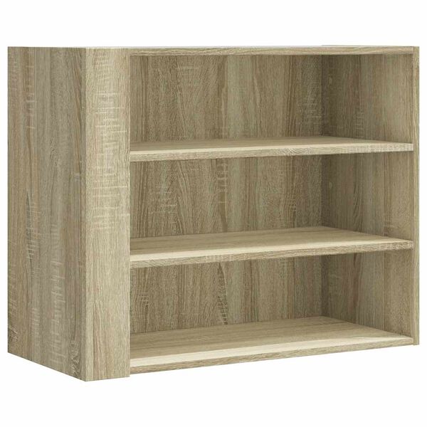 vidaXL Armoire murale ch&ecirc;ne sonoma 75x35x60 cm bois d'ing&eacute;nierie