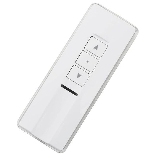 vidaXL Auvent pliable motoris&eacute; 400 cm Bleu/blanc