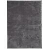 vidaXL Tapis HUARTE &agrave; poils courts doux lavable anthracite 120x170 cm