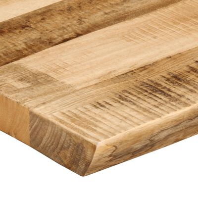 vidaXL Dessus de table bord vivant 90x40x2,5 cm bois de manguier brut