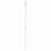 vidaXL Tête de lit métal blanc 75 cm