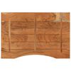 vidaXL Dessus de bureau 90x60x2,5cm rectangulaire bois massif d'acacia