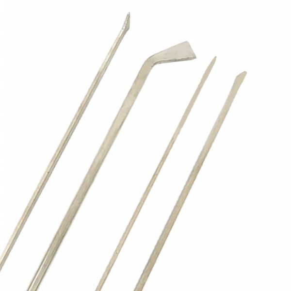 vidaXL Kit de tige de d&eacute;bosselage de voiture 4 pcs Acier inoxydable