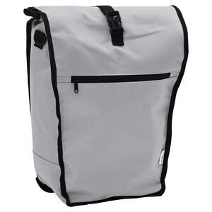 vidaXL Sac à vélo Gris 34 x 16 x 59 cm Polyester