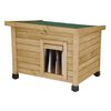 Kerbl Maison pour chats Rustica 57x45x43 cm Marron et vert