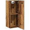 vidaXL Armoire de salle de bain suspendue vieux bois bois d'ing&eacute;nierie