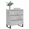 vidaXL Buffet Gris b&eacute;ton 60x35x70 cm Bois d'ing&eacute;nierie