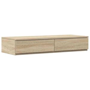 vidaXL Tiroirs de lit Ch&ecirc;ne Sonoma 100 x 36,5 x 16,5 cm
