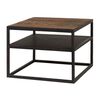 Rousseau Table basse Modena Bois de Mangolia Marron