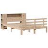 vidaXL Lit biblioth&egrave;que sans matelas 120x190 cm bois de pin massif