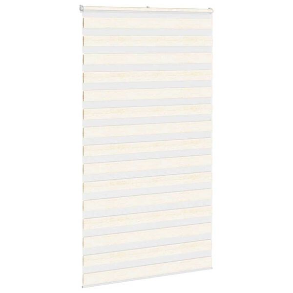 vidaXL Store z&egrave;bre beige marbr&eacute; largeur du tissu 125,9 cm polyester