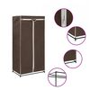 vidaXL Garde-robe Marron 75x50x160 cm