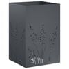 vidaXL Cache-pot de jardin Anthracite 50 x 50 x 75 cm