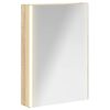 vidaXL Armoire Miroir de Salle de Bain Ch&ecirc;ne Sonoma