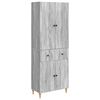 vidaXL Ensemble de Meubles 2 pcs 66 x 34,5 x 90 cm Bois d'ing&eacute;nierie